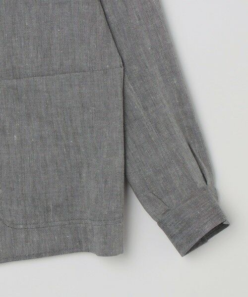 SHIPS / シップス テーラードジャケット | Belvest: JACKET IN THE BOX リネン/ウール ヘリンボーン ジャケット | 詳細5
