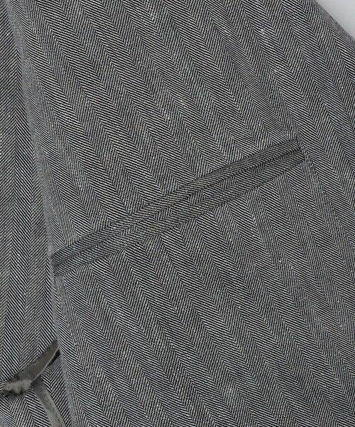 SHIPS / シップス テーラードジャケット | Belvest: JACKET IN THE BOX リネン/ウール ヘリンボーン ジャケット | 詳細8