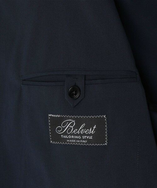SHIPS / シップス テーラードジャケット | Belvest: JACKET IN THE BOX テック ウール ソリッド ジャケット | 詳細9