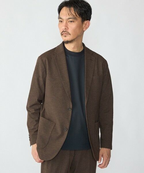 SHIPS / シップス テーラードジャケット | SHIPS:〈洗濯機可能〉DOT JERSEY ジャケット(セットアップ対応) | 詳細1