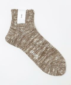 SHIPS / シップス ソックス | SHIPS: ローゲージ スラブミックス ソックス