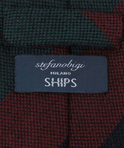 SHIPS / シップス ネクタイ | Stefanobigi: ウール ワイド ストライプ ネクタイ | 詳細3