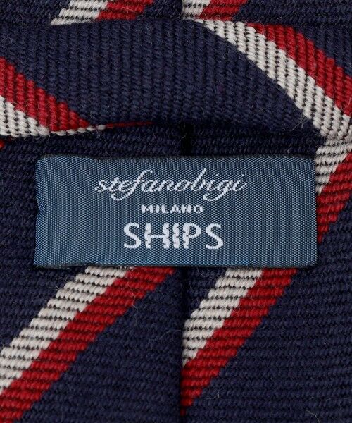 SHIPS / シップス ネクタイ | Stefanobigi: ウール レジメンタル ネクタイ | 詳細9