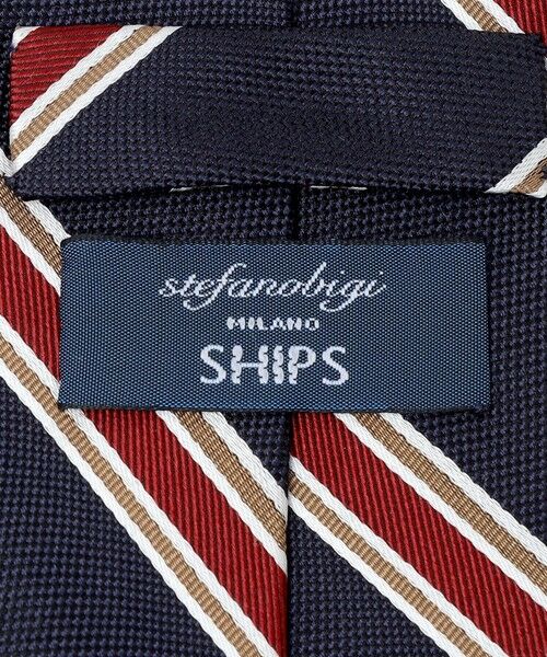 SHIPS / シップス ネクタイ | Stefanobigi: シルク バスケット リバース ストライプ ネクタイ | 詳細9