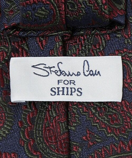 SHIPS / シップス ネクタイ | 【SHIPS別注】Stefano Cau: シルク ジャカード ペイズリー ネクタイ | 詳細8