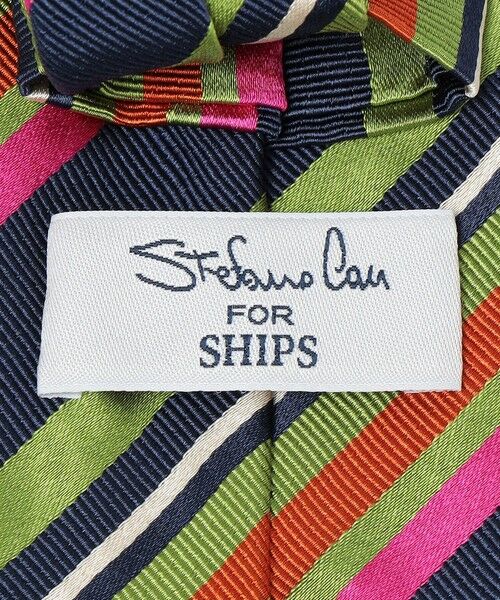 SHIPS / シップス ネクタイ | 【SHIPS別注】Stefano Cau: シルク ジャカード マルチ ストライプ ネクタイ | 詳細6