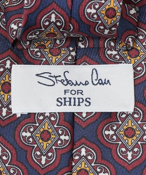 SHIPS / シップス ネクタイ | 【SHIPS別注】Stefano Cau: シルク プリント ヴィンテージ コモン ネクタイ | 詳細3