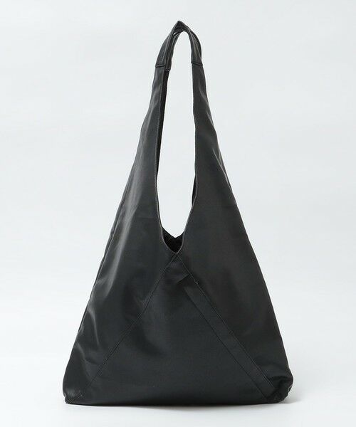 SHIPS / シップス トートバッグ | City Ambient Products: 合成皮革 アズマ ショルダー バッグ（ブラック）