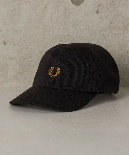SHIPS / シップス キャップ | 【SHIPS別注】FRED PERRY: ベースボール キャップ（ブラック）