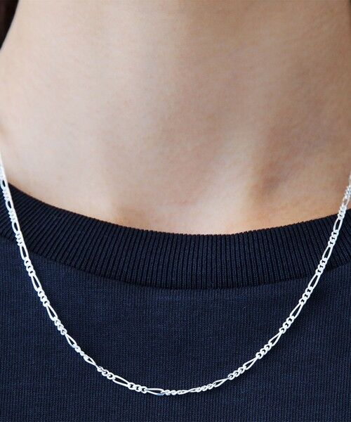 SHIPS / シップス ネックレス・ペンダント・チョーカー | City Ambient Products: SILVER925 CLASSIC FIGARO CHAIN NECKLACE | 詳細1