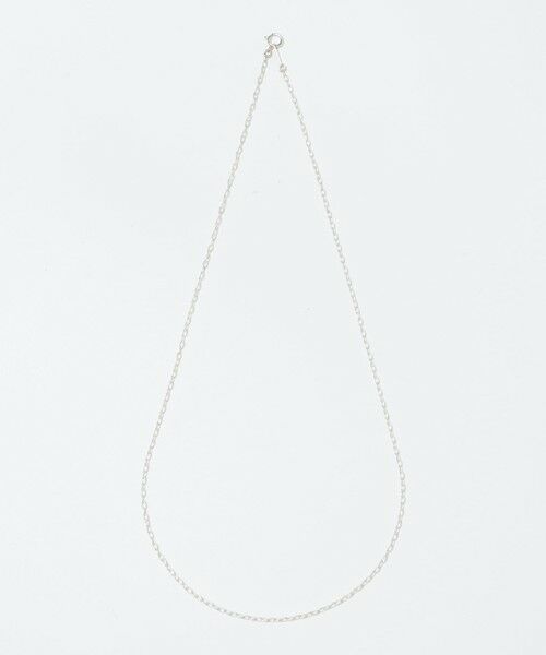 SHIPS / シップス ネックレス・ペンダント・チョーカー | City Ambient Products: SILVER925 GROOVE OVAL CHAIN NECKLACE | 詳細2