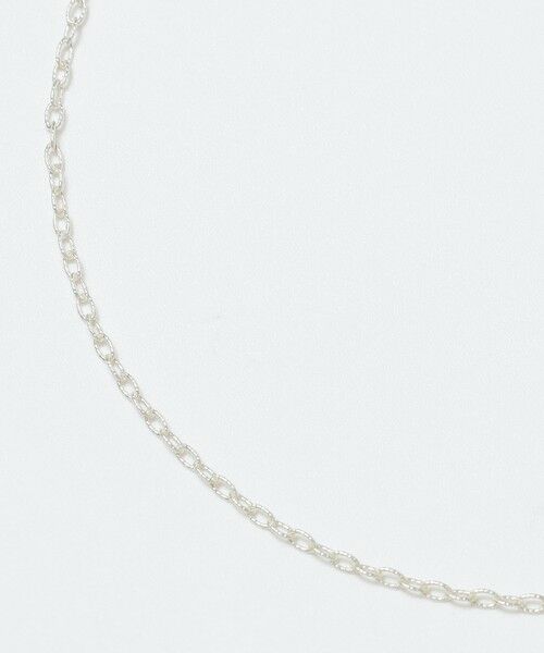 SHIPS / シップス ネックレス・ペンダント・チョーカー | City Ambient Products: SILVER925 GROOVE OVAL CHAIN NECKLACE | 詳細3