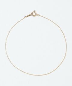 SHIPS / シップス ブレスレット・バングル | City Ambient Products: K10YG SLIM CHAIN BRACELET