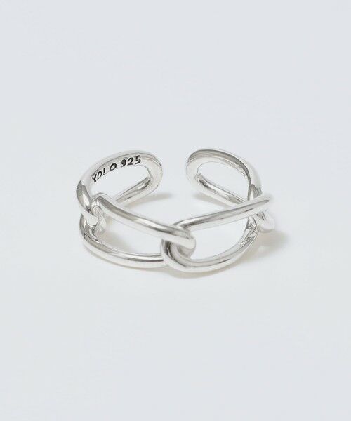 SHIPS / シップス リング | XOLO: BOLD CHAIN RING（シルバー）
