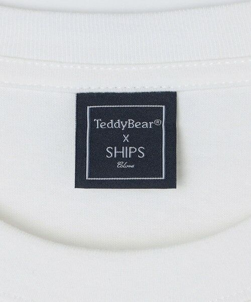 SHIPS / シップス Tシャツ | 《予約》SHIPS Colors:TeddyBear(R) コラボ ロンT◆ | 詳細4