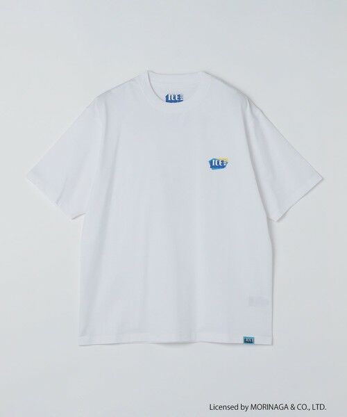 SHIPS / シップス Tシャツ | 《予約》【SHIPS Colors別注】アイスボックス:〈接触冷感〉プリント Tシャツ◆（ライトホワイト）