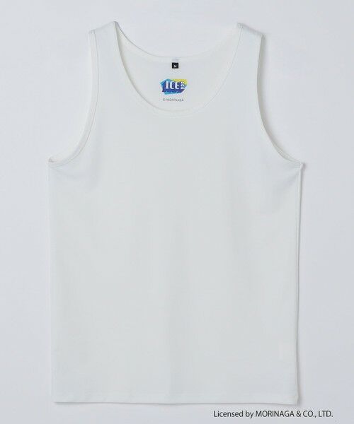 SHIPS / シップス タンクトップ | 《予約》【SHIPS Colors別注】アイスボックス:〈接触冷感・吸水速乾〉タンクトップ◆（ライトホワイト）