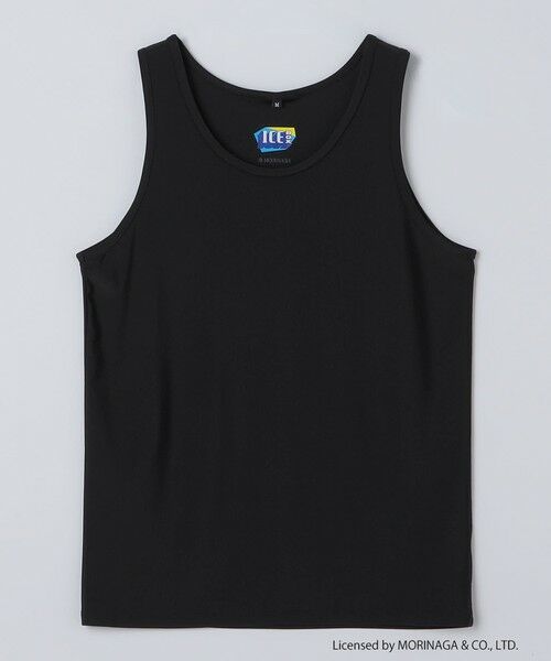 SHIPS / シップス タンクトップ | 《予約》【SHIPS Colors別注】アイスボックス:〈接触冷感・吸水速乾〉タンクトップ◆（ブラック）