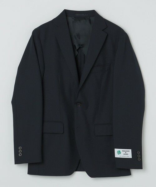 SHIPS / シップス テーラードジャケット | 《予約》SHIPS Colors:〈洗濯機可能〉MAISON & JAMS ジャケット◆（ネイビー）