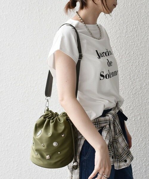SHIPS / シップス ショルダーバッグ | 《予約》SHIPS Colors:コンチョ 2WAY 巾着バッグ◆ | 詳細23