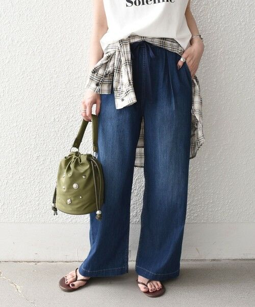 SHIPS / シップス ショルダーバッグ | SHIPS Colors:コンチョ 2WAY 巾着バッグ◇ | 詳細29