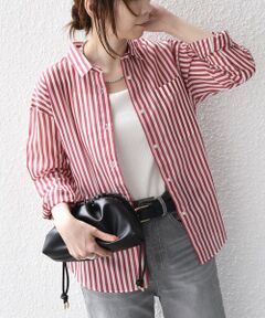 SHIPS / シップス シャツ・ブラウス | 《予約》SHIPS Colors:〈手洗い可能〉シアー ロンドン ストライプ シャツ◆