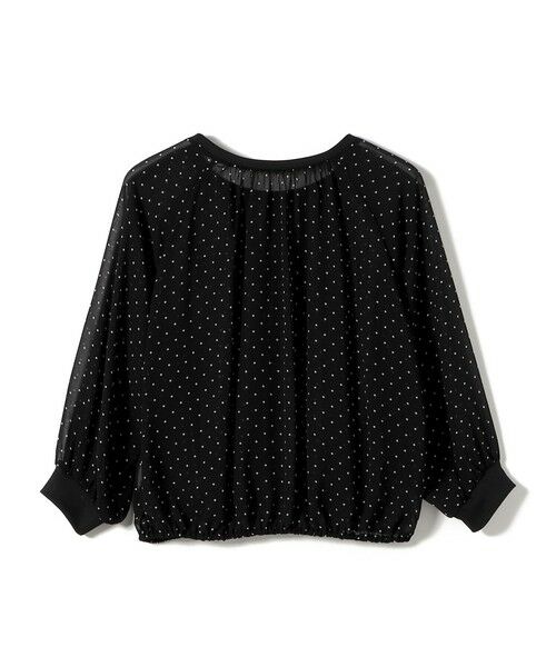 SHIPS / シップス シャツ・ブラウス | 《予約》SHIPS Colors:〈手洗い可能〉シアー ドット タンクトップ セット ブラウス◆ | 詳細2