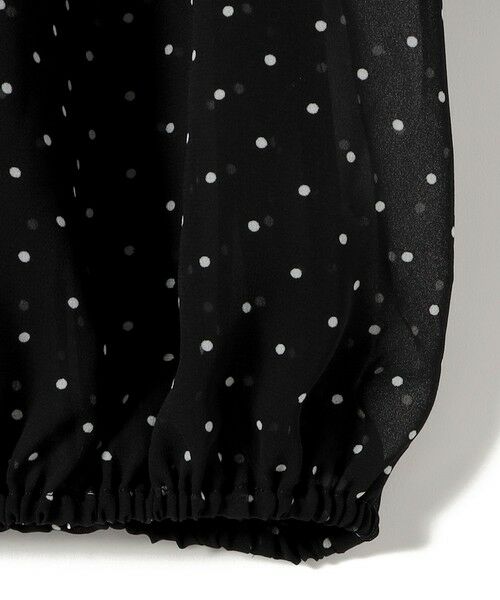 SHIPS / シップス シャツ・ブラウス | 《予約》SHIPS Colors:〈手洗い可能〉シアー ドット タンクトップ セット ブラウス◆ | 詳細5
