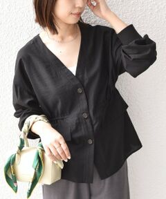 SHIPS / シップス シャツ・ブラウス | 《予約》SHIPS Colors:〈手洗い可能〉シアー スラブ シャツ ブルゾン◆