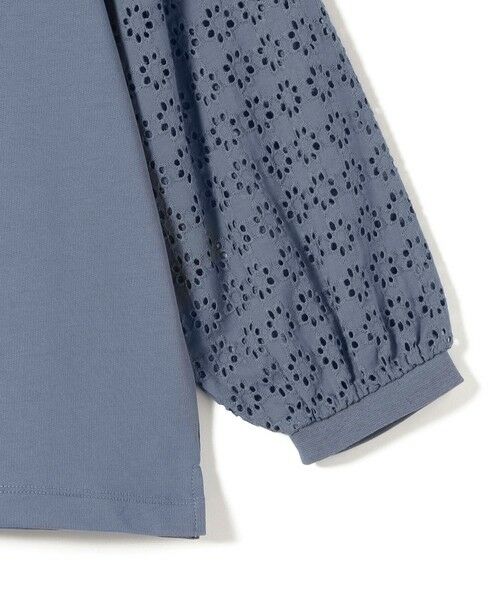 SHIPS / シップス カットソー（半袖以外） | 《予約》SHIPS Colors:〈手洗い可能〉ミニ裏毛 レース コンビ トップス◆ | 詳細24
