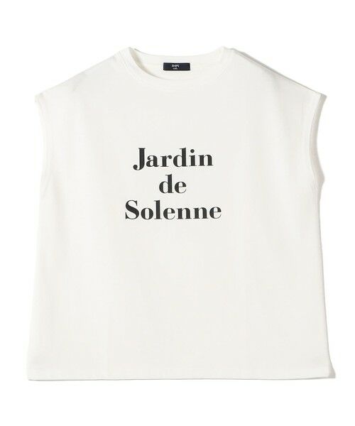 SHIPS / シップス Tシャツ | 《予約》SHIPS Colors:〈接触冷感・UVカット〉フレンチスリーブ SOLENNE ロゴT◆ | 詳細1