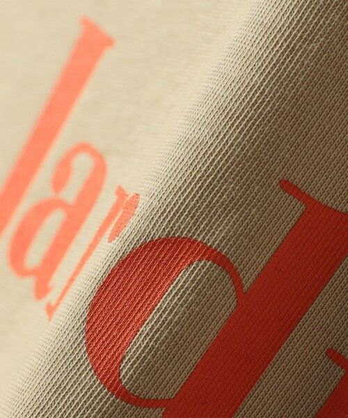 SHIPS / シップス Tシャツ | 《予約》SHIPS Colors:〈接触冷感・UVカット〉フレンチスリーブ SOLENNE ロゴT◆ | 詳細20