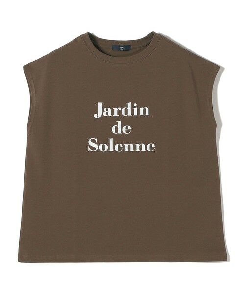 SHIPS / シップス Tシャツ | 《予約》SHIPS Colors:〈接触冷感・UVカット〉フレンチスリーブ SOLENNE ロゴT◆ | 詳細27