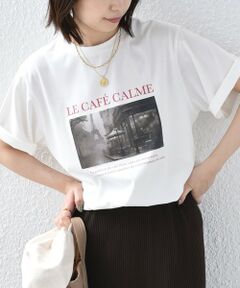 SHIPS / シップス Tシャツ | 《予約》SHIPS Colors:〈接触冷感・UVカット〉26AW PARIS フォト TEE◆