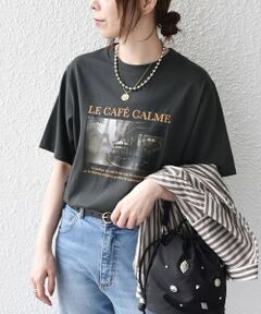 SHIPS / シップス Tシャツ | 《予約》SHIPS Colors:〈接触冷感・UVカット〉26AW PARIS フォト TEE◆