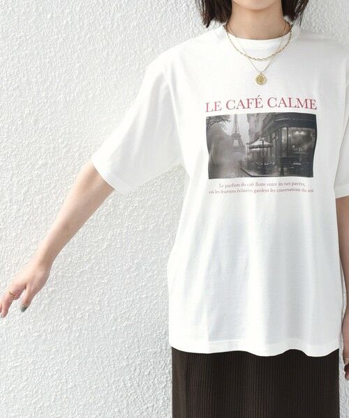 SHIPS / シップス Tシャツ | 《予約》SHIPS Colors:〈接触冷感・UVカット〉26AW PARIS フォト TEE◆ | 詳細11