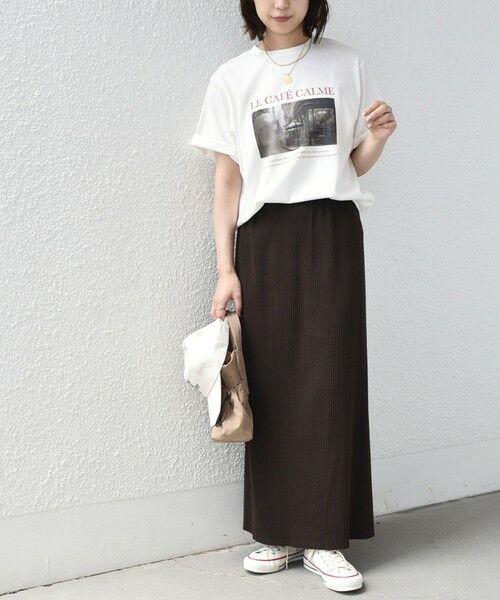 SHIPS / シップス Tシャツ | 《予約》SHIPS Colors:〈接触冷感・UVカット〉26AW PARIS フォト TEE◆ | 詳細17