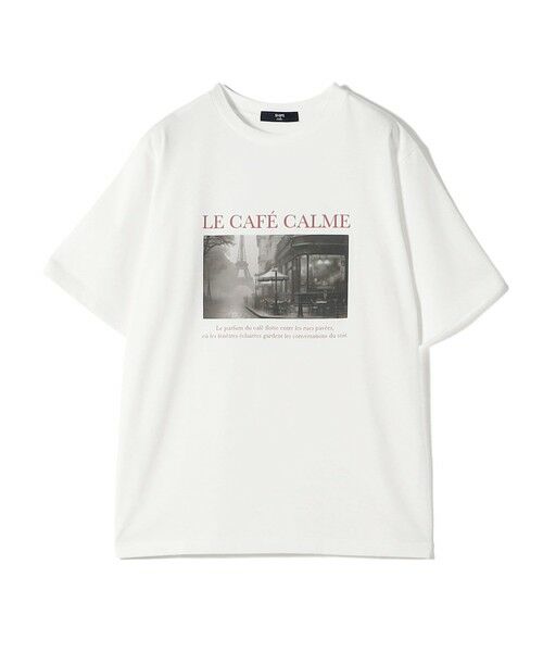 SHIPS / シップス Tシャツ | 《予約》SHIPS Colors:〈接触冷感・UVカット〉26AW PARIS フォト TEE◆ | 詳細1
