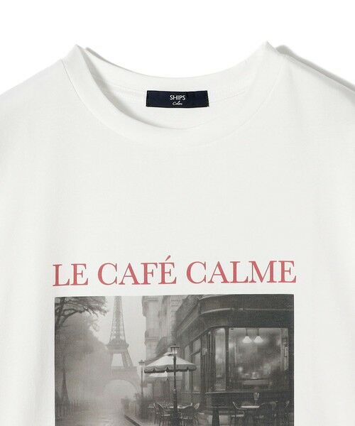 SHIPS / シップス Tシャツ | 《予約》SHIPS Colors:〈接触冷感・UVカット〉26AW PARIS フォト TEE◆ | 詳細3