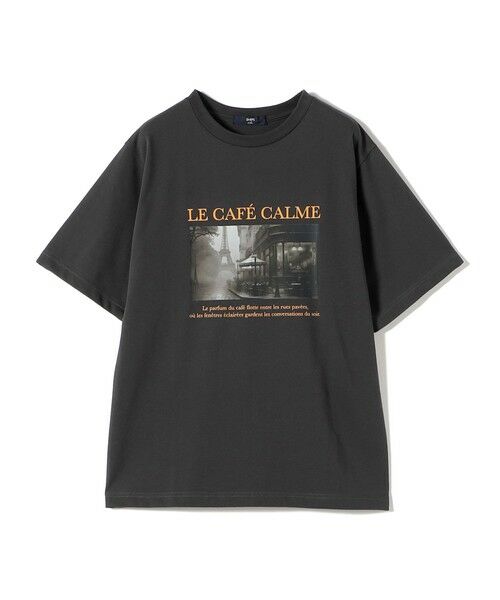 SHIPS / シップス Tシャツ | 《予約》SHIPS Colors:〈接触冷感・UVカット〉26AW PARIS フォト TEE◆ | 詳細18
