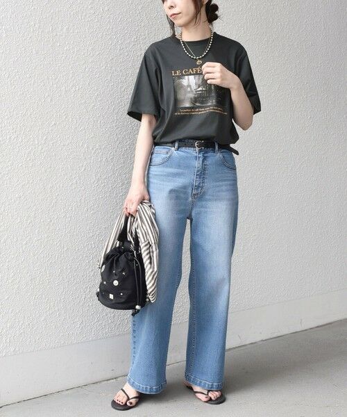 SHIPS / シップス Tシャツ | 《予約》SHIPS Colors:〈接触冷感・UVカット〉26AW PARIS フォト TEE◆ | 詳細20
