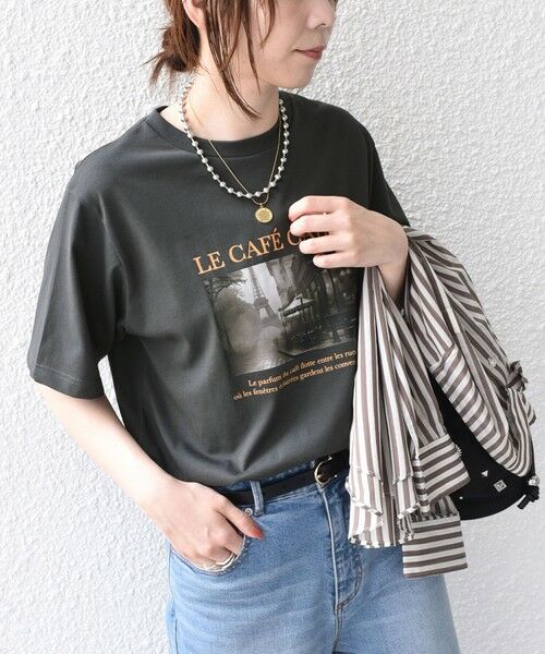 SHIPS / シップス Tシャツ | 《予約》SHIPS Colors:〈接触冷感・UVカット〉26AW PARIS フォト TEE◆ | 詳細22