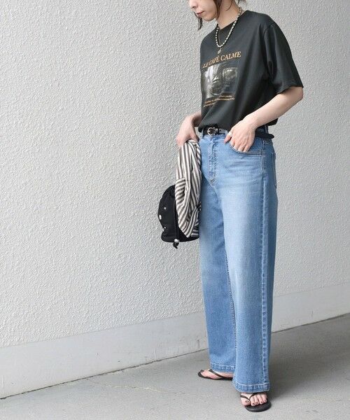 SHIPS / シップス Tシャツ | 《予約》SHIPS Colors:〈接触冷感・UVカット〉26AW PARIS フォト TEE◆ | 詳細24