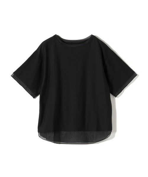 SHIPS / シップス Tシャツ | 《予約》SHIPS Colors:〈接触冷感・手洗い可能〉クールタッチ シアーコンビ ハーフスリーブ トップス◆ | 詳細12
