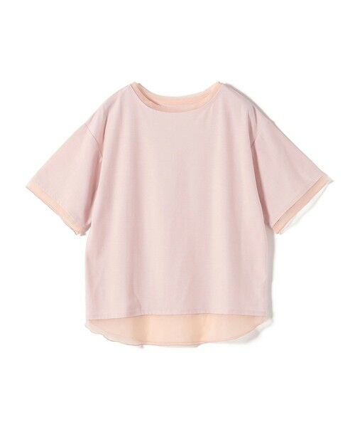 SHIPS / シップス Tシャツ | 《予約》SHIPS Colors:〈接触冷感・手洗い可能〉クールタッチ シアーコンビ ハーフスリーブ トップス◆ | 詳細28