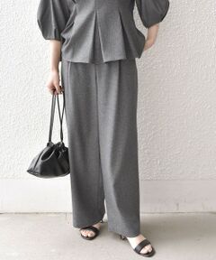 SHIPS / シップス その他パンツ | 《予約》SHIPS Colors:〈洗濯機可能〉杢 タック パンツ（セットアップ対応可能）◆