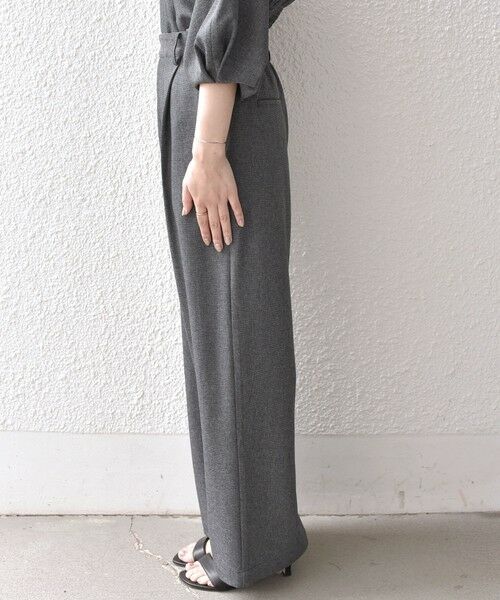 SHIPS / シップス その他パンツ | 《予約》SHIPS Colors:〈洗濯機可能〉杢 タック パンツ（セットアップ対応可能）◆ | 詳細12