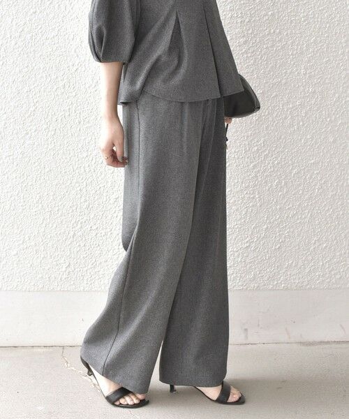 SHIPS / シップス その他パンツ | 《予約》SHIPS Colors:〈洗濯機可能〉杢 タック パンツ（セットアップ対応可能）◆ | 詳細17
