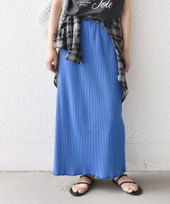 SHIPS / シップス ロング・マキシ丈スカート | SHIPS Colors:〈手洗い可能・UVケア〉テレコ タイトスカート 2