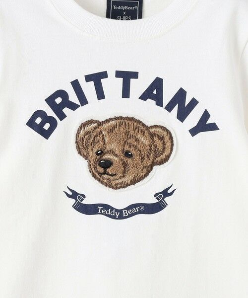 SHIPS / シップス カットソー(半袖以外) | 《予約》SHIPS Colors:80〜140cm / 〈洗濯機可能〉TeddyBear(R) コラボ ロンT◆ | 詳細1